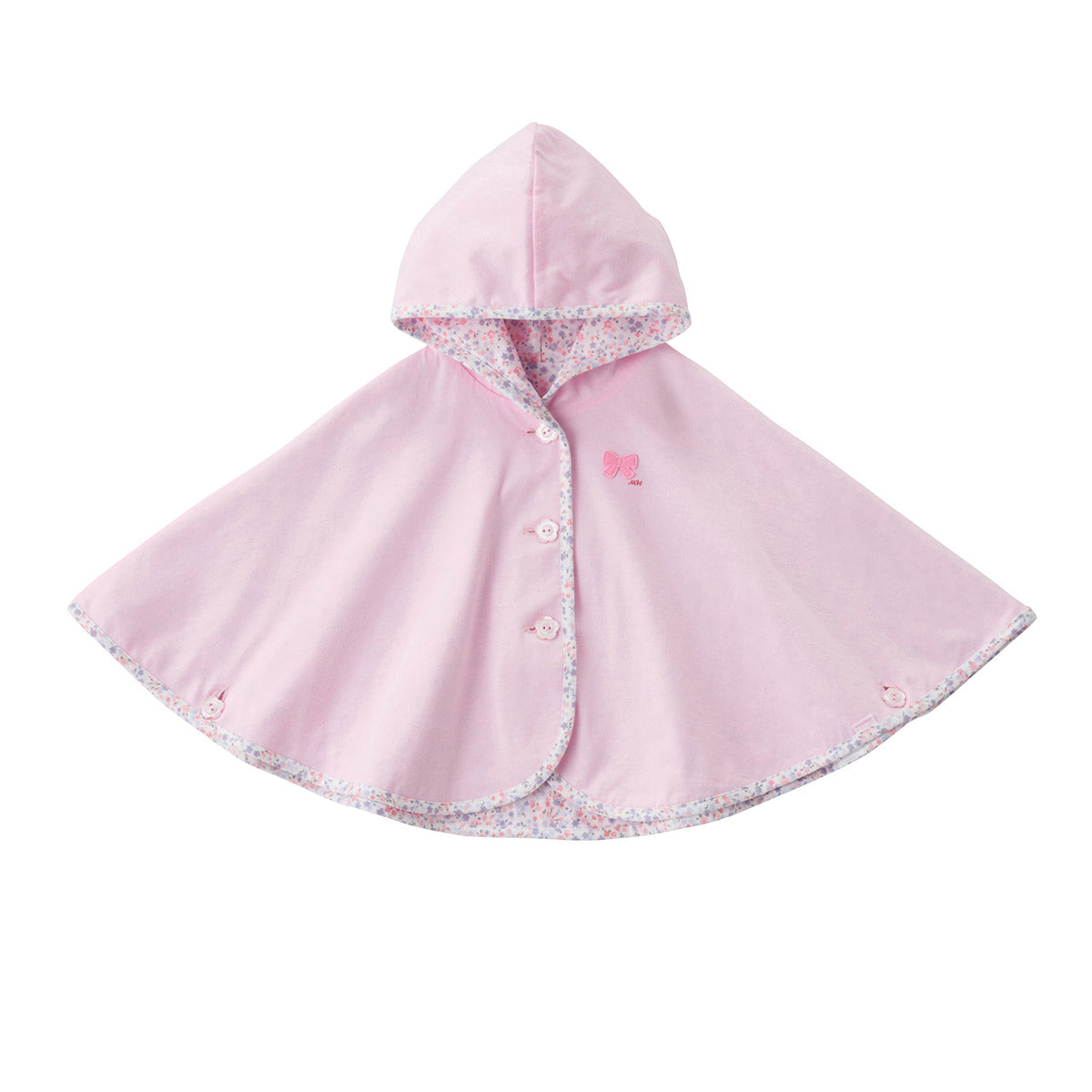 Double faced Hooded Mantle