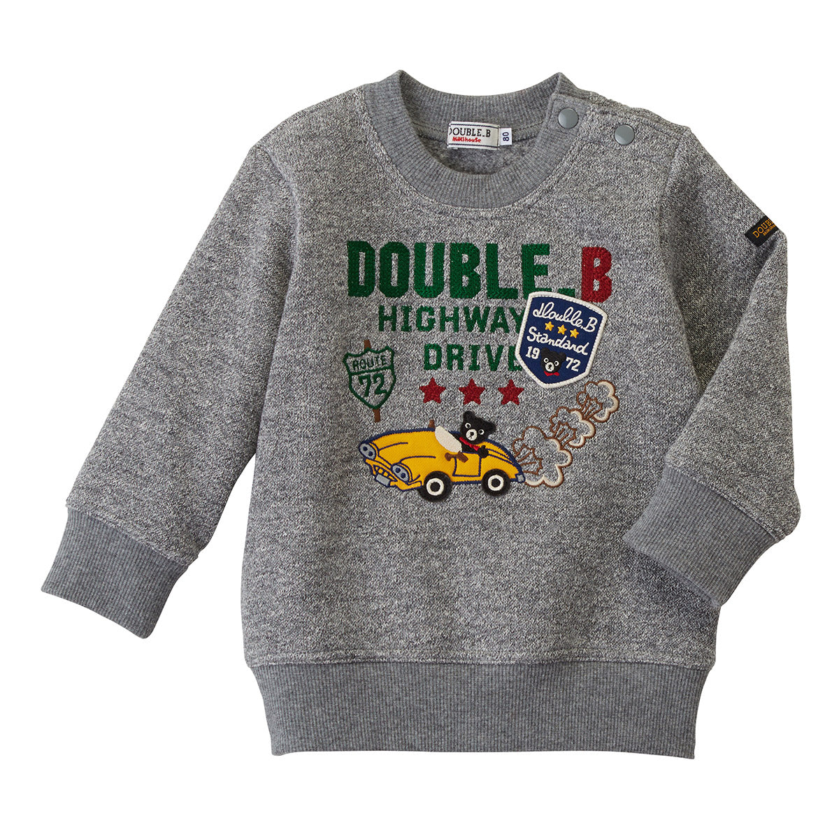 DOUBLE B Highway Drive Fleece Lined Sweatshirt
